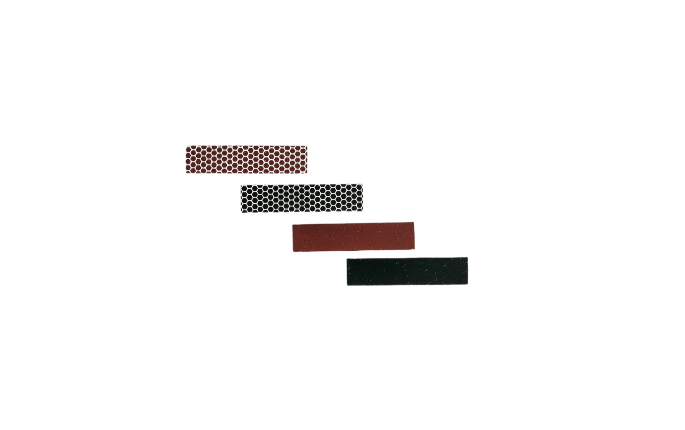rectangles laid stacked like stairs